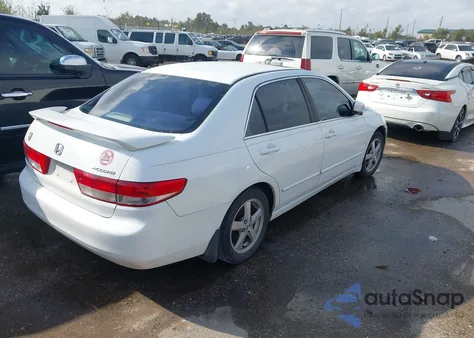 2003 Honda Accord 2.4 Ex z USA, uszkodzony, nr VIN 1HGCM56663A037919